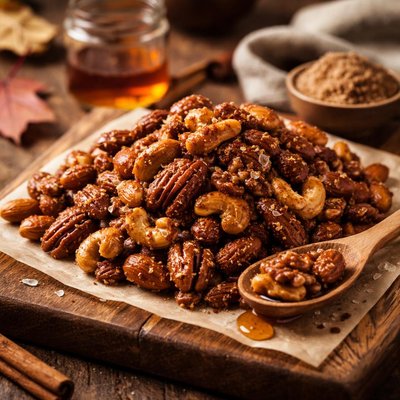 Image of Maple Spiced Nuts from King Arthur Flour