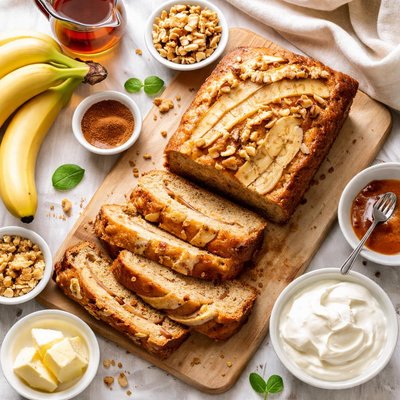 Image of Maple Syrup Banana Bread