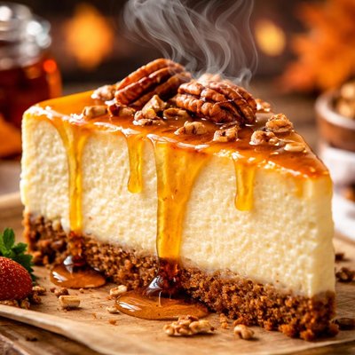 Image of Maple Syrup Cheesecake