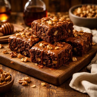 Image of Maple Walnut Brownies