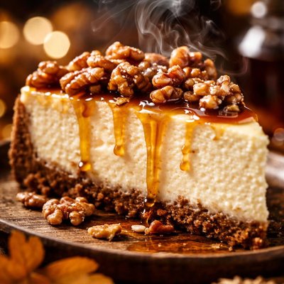 Image of Maple Walnut Cheesecake
