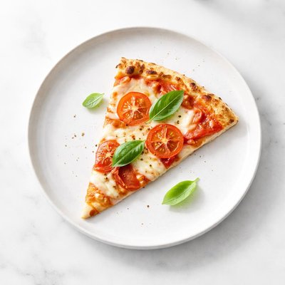 Image of Triángulo de Pizza Margarita Baja en Carbohidratos