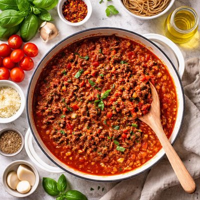 Image of Whole30 Marinara Sauce with Ground Beef