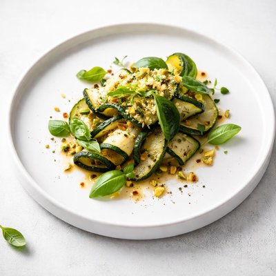 Image of Marinated Baby Marrow Courgette Zucchini