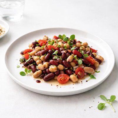 Image of Marinated Balsamic Bean Salad