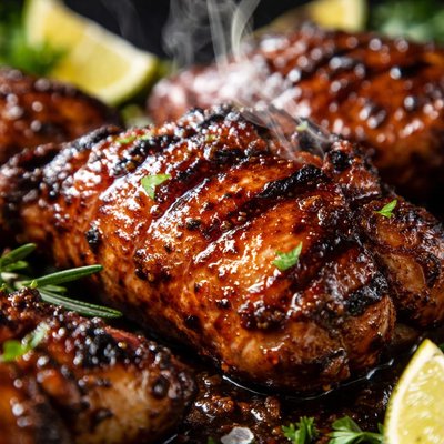 Image of Marinated Barbecued Chicken