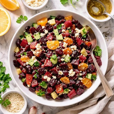 Image of Marinated Beet Salad Fat Free