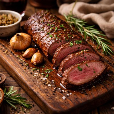 Image of Marinated Boneless Venison Loin