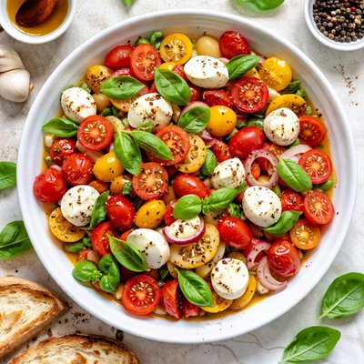 Image of Marinated Caprese Salad