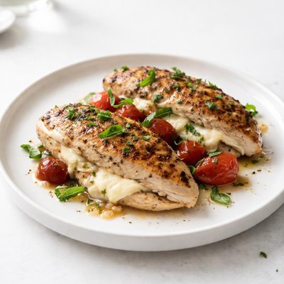 Image of Marinated Chicken Breasts with Mozzarella