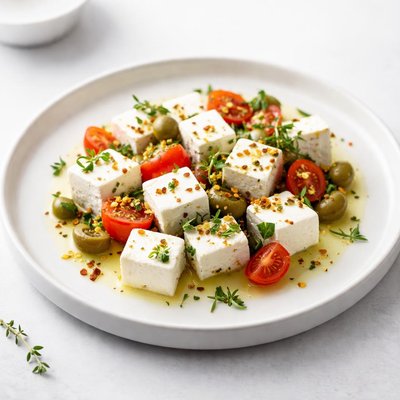 Image of Marinated Greek Feta Cheese