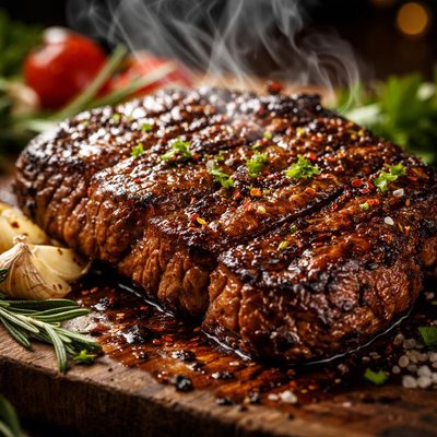 Image of Marinated Grilled Chuck Steak