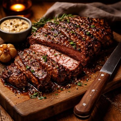 Image of Marinated Grilled Steak Like the Outback Steakhouse