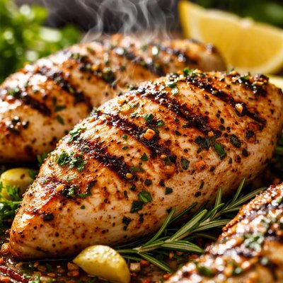 Image of Marinated Herbed Grilled Chicken