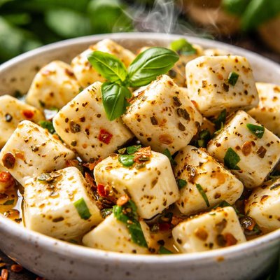 Image of Marinated Mozzarella Cubes
