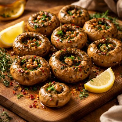 Image of Marinated Mushroom Caps
