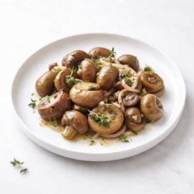Image of Marinated Mushrooms with Shallots and Thyme