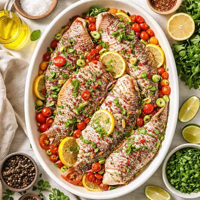 Image of Marinated Red Snapper