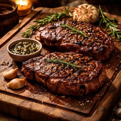 Image of Marinated Rib Eyes