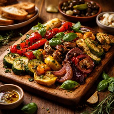 Image of Marinated Roasted Vegetable Antipasto