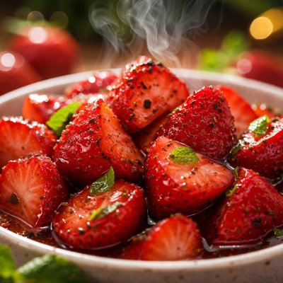 Image of Marinated Strawberries