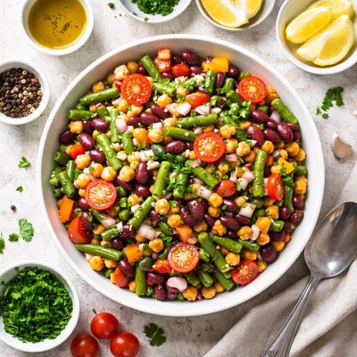 Image of Marinated Three Bean Salad