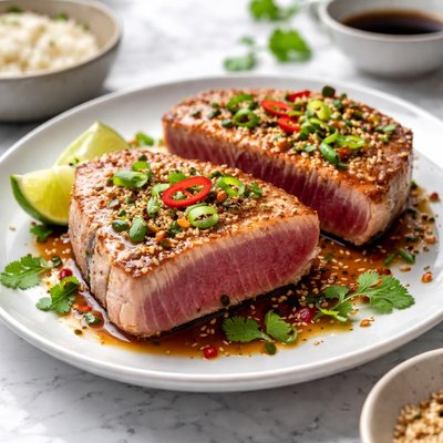 Image of Marinated Tuna Steaks
