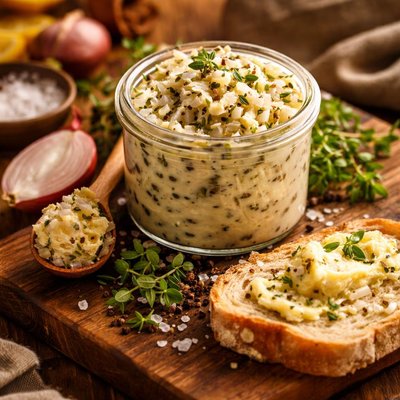 Image of Marjoram Shallot Butter