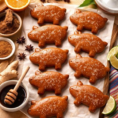 Image of Marranitos Little Ginger Pigs