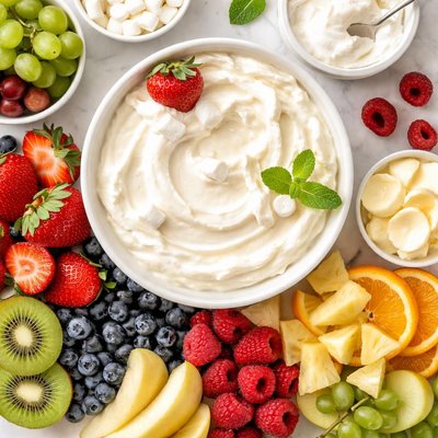 Image of Marshmallow Cream Fruit Dip