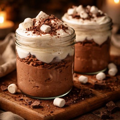 Image of Marshmallow Fluff Chocolate Mousse