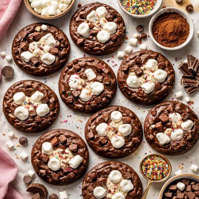 Image of Marshmallow Fudge Cookies