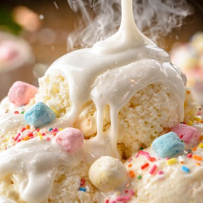 Image of Marshmallow Ice Cream Topping