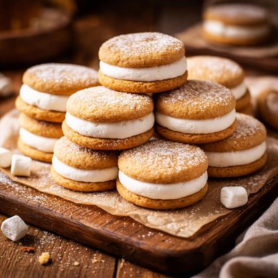 Image of Marshmallow Sandwich Cookies