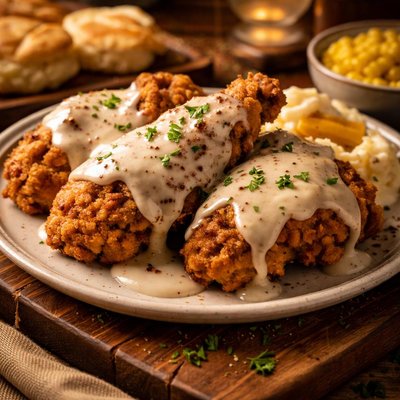 Image of Maryland Fried Chicken with Milk Gravy
