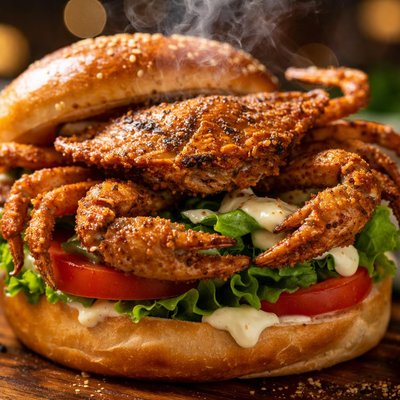 Image of Maryland Soft Crab Sandwich