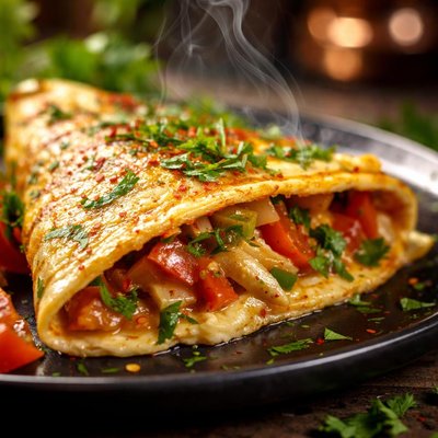Image of Whole30 Masala Omelette