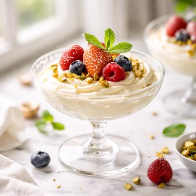 Image of Crema de mascarpone saludable para el corazón