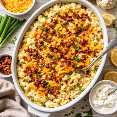 Image of Mashed Cauli Cheese Casserole