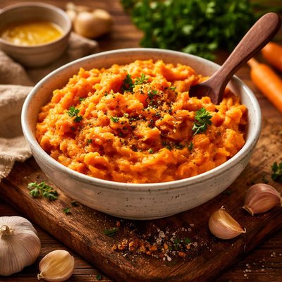 Image of Mashed Garlic Carrots