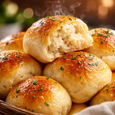 Image of Mashed Potato Dinner Rolls