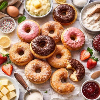 Image of Mashed Potato Doughnuts Spudnuts