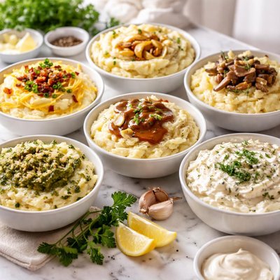 Image of Mashed Potatoes 6 Ways