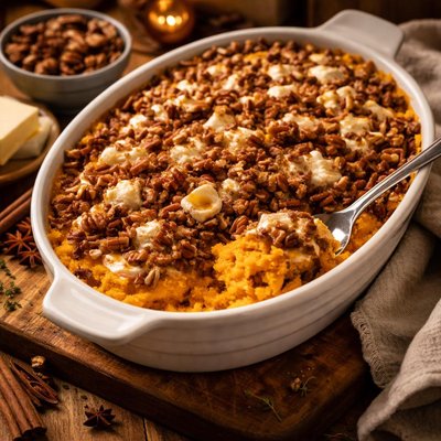 Image of Mashed Sweet Potato Casserole