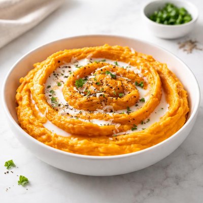 Image of Mashed Sweet Potatoes with Coconut Milk