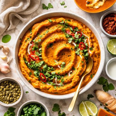 Image of Mashed Thai Red Curry Pumpkin