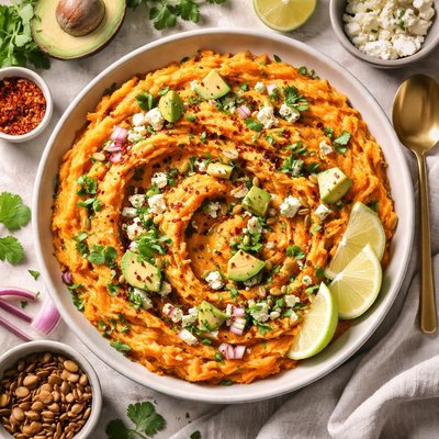 Image of Mashed Yams with Avocado