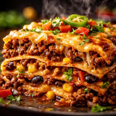 Image of Mashup Mexican Lasagna