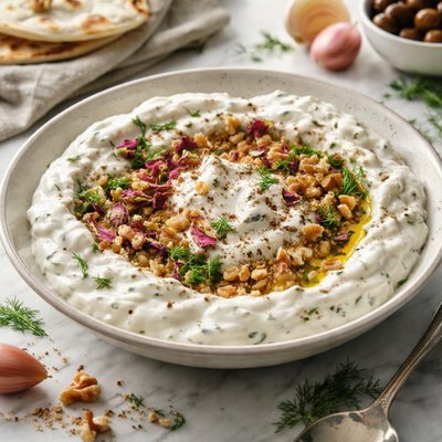 Image of Mast O Musir Persian Yogurt Dip with Shallots