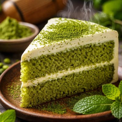 Image of Vegan Matcha Cake